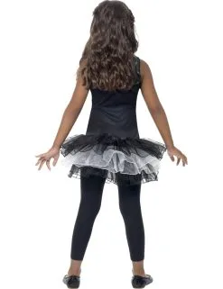 Halloween Kostuum Voor Meisjes Skelet Met Zwarte Tutu -Cosplay Kostuums Winkel halloween kostuum voor meisjes skelet met zwarte tutu 2