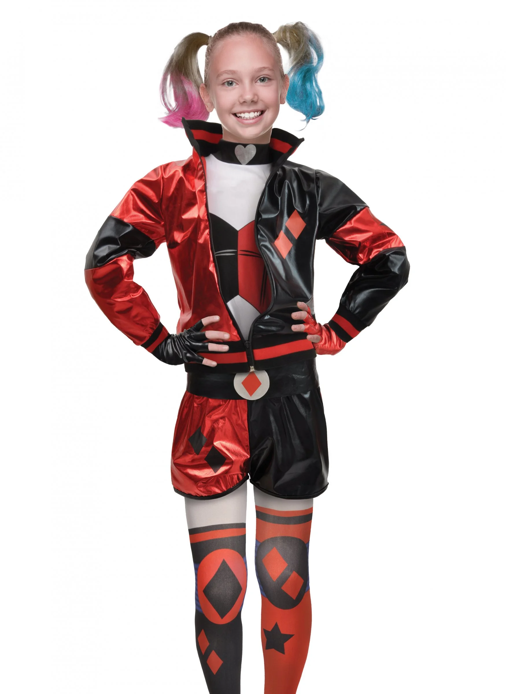 Harley Quinn™ Meisjes Vermomming 3 Harley Quinn™ Meisjes Vermomming