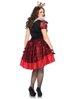 Hartenkoningin Kostuum Voor Dames + Size -Cosplay Kostuums Winkel hartenkoningin kostuum voor dames size 2