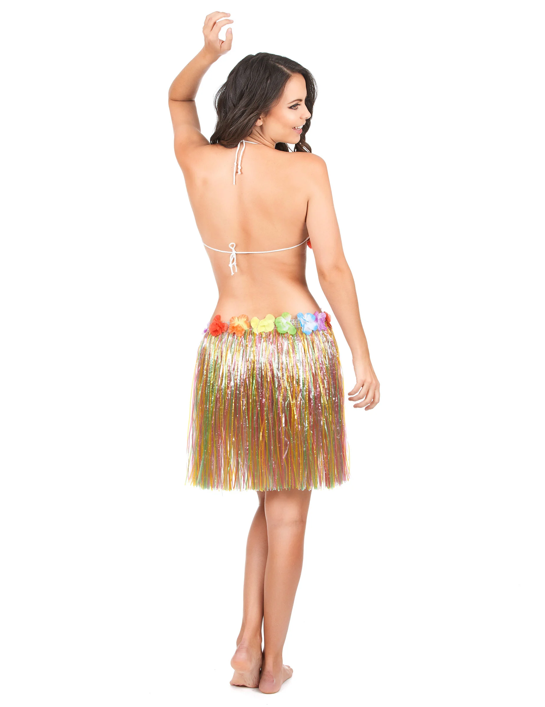 Halflange Hawaii Rok Voor Volwassenen 5 Halflange Hawaii Rok Voor Volwassenen - Afbeelding 3