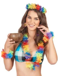 Hawaiiaanse Set Voor Vrouwen