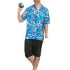 Hawaiiaanse Toerist Kostuum Voor Heren -Cosplay Kostuums Winkel hawaiiaanse toerist kostuum voor heren