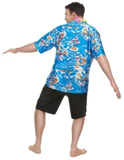 Hawaiiaanse Toerist Kostuum Voor Heren -Cosplay Kostuums Winkel hawaiiaanse toerist kostuum voor heren 3