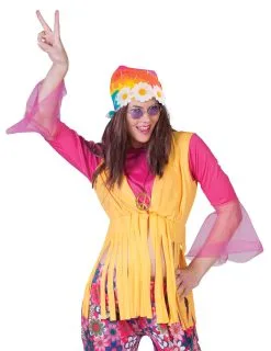 Hippie Bandana Met Bloemen Voor Volwassenen