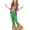 Hippie Flower Power Kostuum Voor Meisjes