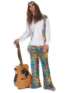 Jaren 60 Psychedelisch Hippie Kostuum Voor Heren
