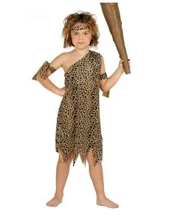 Holbewoner Kostuum Voor Jongens