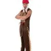 Indianen Opperhoofd Kostuum Voor Mannen 2 Indianen Opperhoofd Kostuum Voor Mannen -Cosplay Kostuums Winkel indianen opperhoofd kostuum voor mannen