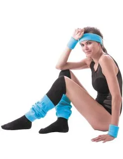 Jaren 80 Hoofdband En Polsbanden Voor Volwassenen