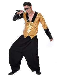 Jaren 80 Rapper Kostuum Voor Mannen