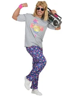 Jean 80 Beach Boy Kostuum Voor Mannen