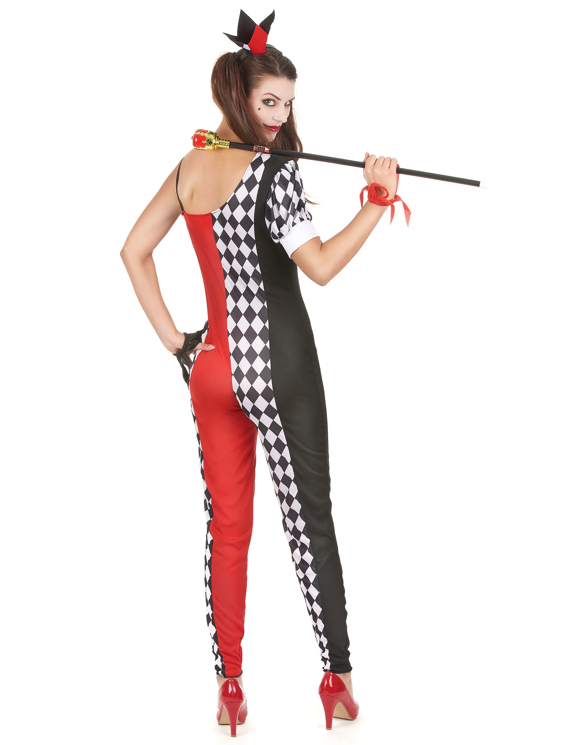 Joker Kostuum Voor Vrouwen 5 Joker Kostuum Voor Vrouwen - Afbeelding 3