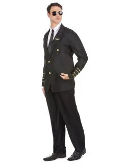 Vliegtuig Kapitein Kostuum Voor Mannen 6 Vliegtuig Kapitein Kostuum Voor Mannen -Cosplay Kostuums Winkel kapitein kostuum voor mannen 2