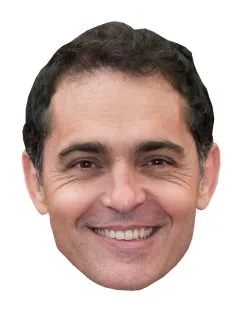 Kartonnen Overvaller Masker Pedro Alonso