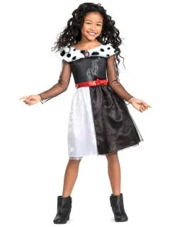 Klassiek Cruella™ Kostuum Meisjes