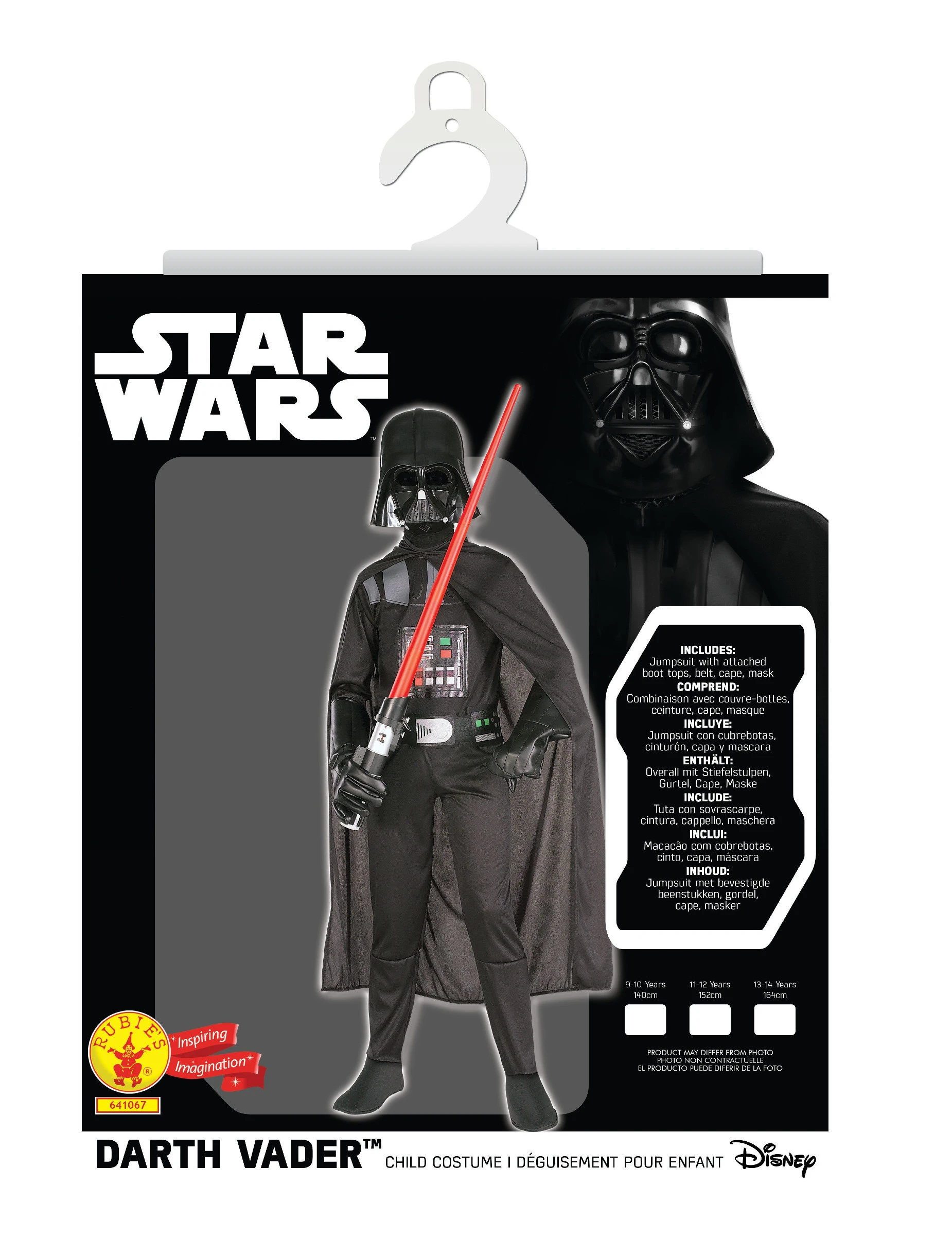 Klassiek Darth Vader™ Kostuum Voor Kinderen 4 Klassiek Darth Vader™ Kostuum Voor Kinderen - Afbeelding 2
