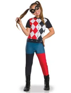 Klassiek Harley Quinn™ Kostuum Voor Meisjes