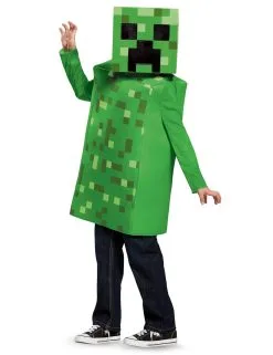 Klassiek Minecraft™ Creeper Kostuum Voor Kinderen
