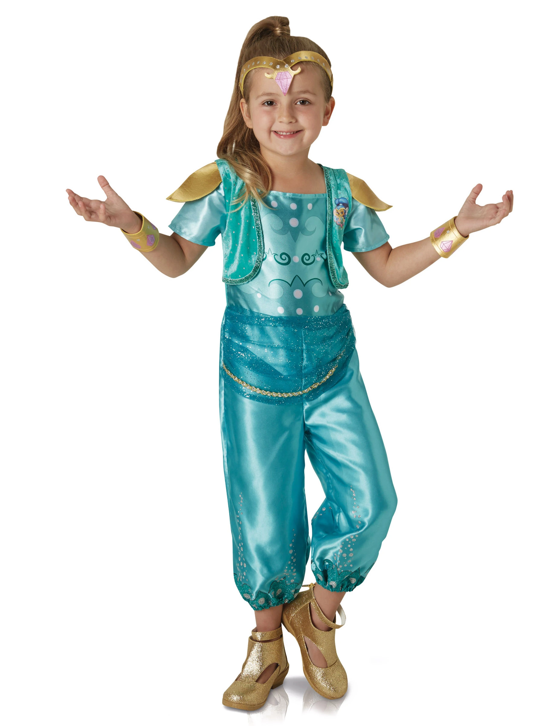 Klassiek Shimmer & Shine™ Kostuum Voor Kinderen 3 Klassiek Shimmer & Shine™ Kostuum Voor Kinderen