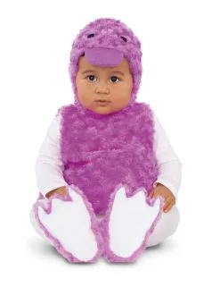 Kleine Lila Eend Kostuum Voor Baby's