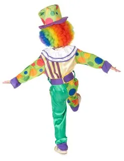 Kleurrijke Clown Kostuum Voor Jongens -Cosplay Kostuums Winkel kleurrijke clown kostuum voor jongens 3