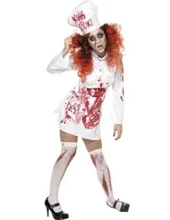 Kok Zombie Halloween Kostuum Voor Dames