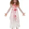 Kostuum Bloederige Bruidsjurk Meisje 2 Kostuum Bloederige Bruidsjurk Meisje -Cosplay Kostuums Winkel kostuum bloederige bruidsjurk meisje