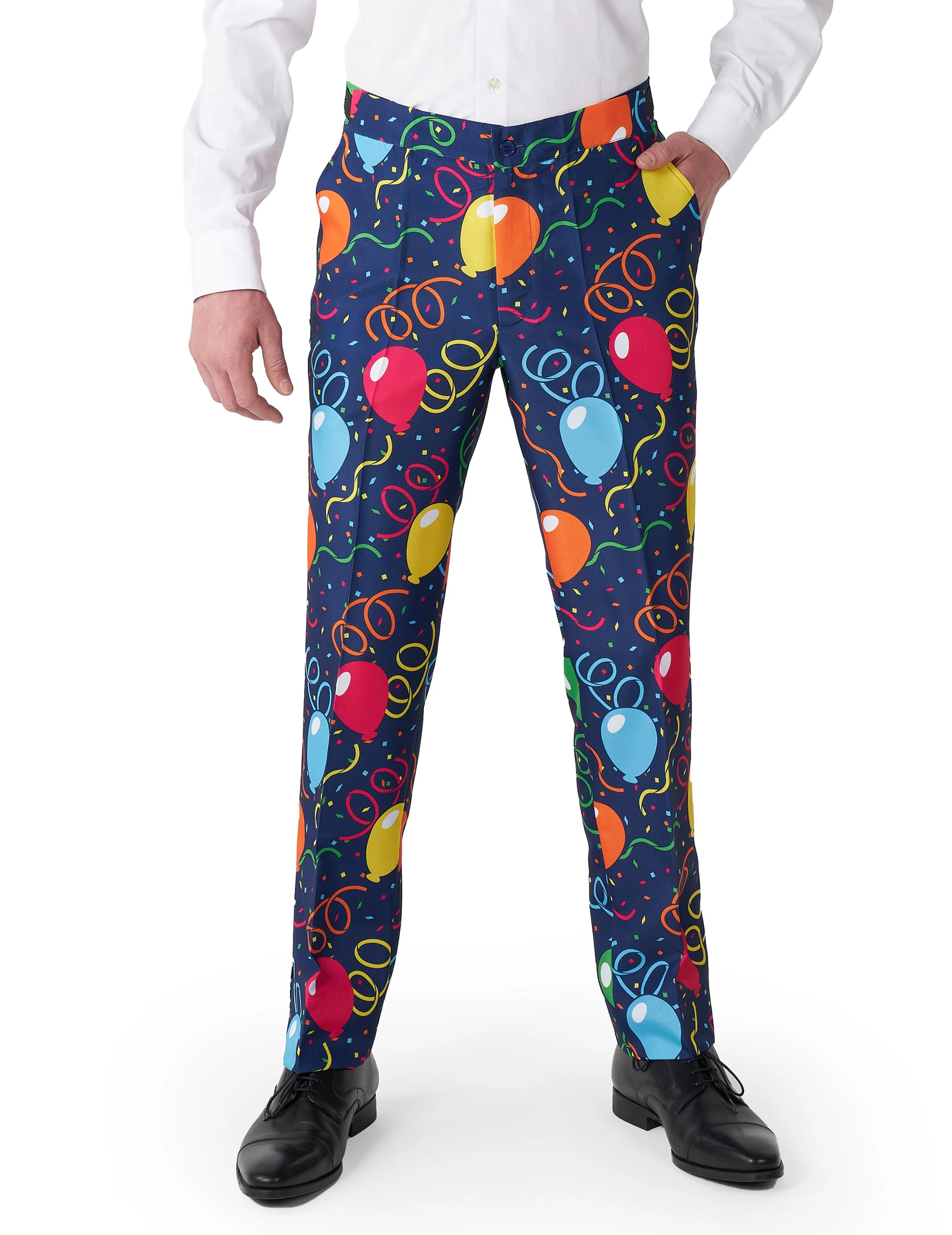 Kostuum Mr. Balloon Blauw Suitmeister™ 5 Kostuum Mr. Balloon Blauw Suitmeister™ - Afbeelding 3