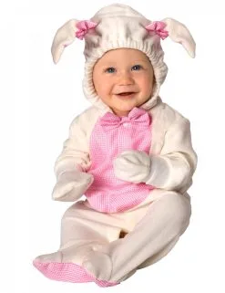 Babypakje Lammetjeskostuum