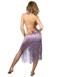 Lange Paarse Hawaiiaanse Rok Voor Vrouwen -Cosplay Kostuums Winkel lange paarse hawaiiaanse rok voor vrouwen 3