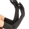Lange Satijnachtige Zwarte Handschoenen Voor Volwassenen 2 Lange Satijnachtige Zwarte Handschoenen Voor Volwassenen -Cosplay Kostuums Winkel lange satijnachtige zwarte handschoenen voor volwassenen
