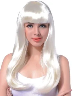 Lange Witte Damespruik