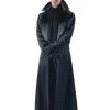 Lange Zwarte Jas Voor Heren -Cosplay Kostuums Winkel lange zwarte jas voor heren