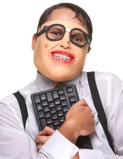 Latex Nerd Masker Voor Volwassenen