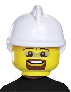 Lego® Brandweerman Masker Voor Kinderen