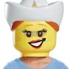 Lego® Cowgirl Masker Voor Kinderen -Cosplay Kostuums Winkel lego cowgirl masker voor kinderen