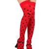 Lieveheersbeestje Gestippelde Kousen Voor Vrouwen -Cosplay Kostuums Winkel lieveheersbeestjeskousen voor vrouwen