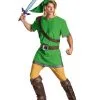 Link ZELDA™ Klassiek Volwassenenkostuum -Cosplay Kostuums Winkel link zelda klassiek volwassenenkostuum