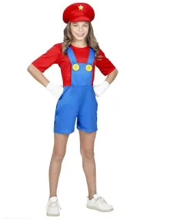 Loodgieter Videospel Kostuum Voor Meiden