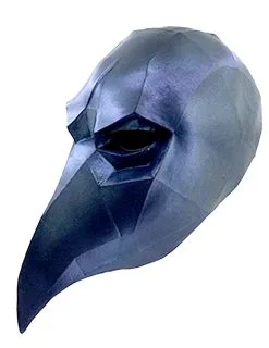 Low Poly Ravenmasker