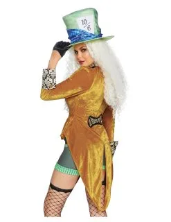 Luxe Excentrische Hoedenmaker Outfit Voor Dames -Cosplay Kostuums Winkel luxe excentrische hoedenmaker outfit voor dames 2