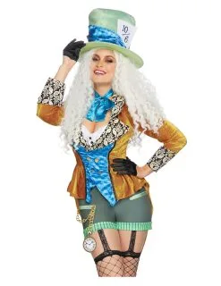 Luxe Excentrische Hoedenmaker Outfit Voor Dames -Cosplay Kostuums Winkel luxe excentrische hoedenmaker outfit voor dames 3