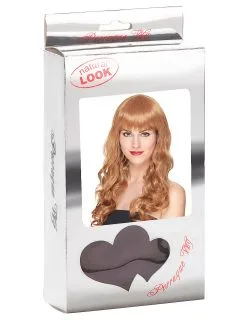 Luxe Kastanjebruine Pruik Met Krullen -Cosplay Kostuums Winkel luxe kastanjebruine pruik met krullen 3