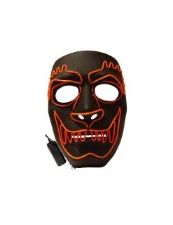 Luxe LED Weerwolf Masker Voor Volwassenen