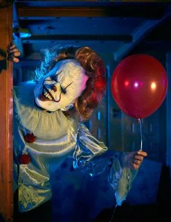 Luxe Masker Met It™ Pruik Voor Volwassenen -Cosplay Kostuums Winkel luxe masker met it pruik voor volwassenen 4