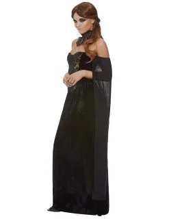 Luxe Zwarte Gravin Vermomming Voor Vrouwen 8 Luxe Zwarte Gravin Vermomming Voor Vrouwen -Cosplay Kostuums Winkel luxe zwarte gravin vermomming voor vrouwen 3