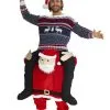 Man Op Rug Van De Kerstman Kostuum Volwassenen -Cosplay Kostuums Winkel man op rug van de kerstman kostuum volwassenen