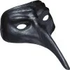 Masker Met Lange Neus Zwart Voor Volwassenen -Cosplay Kostuums Winkel masker met lange neus zwart voor volwassenen