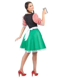 Meerkleurige Dirndl Jurk Voor Vrouwen -Cosplay Kostuums Winkel meerkleurige dirndl jurk voor vrouwen 3