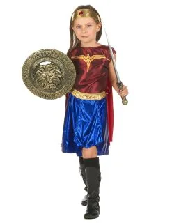 Meisje Amazone Strijder Vermomming 11 Meisje Amazone Strijder Vermomming -Cosplay Kostuums Winkel meisje amazone strijder vermomming 3